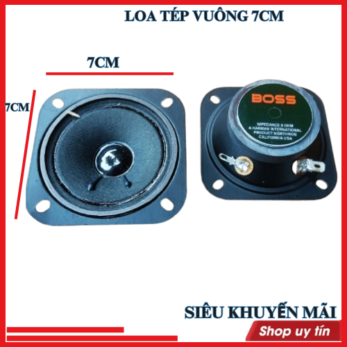 Loa treble boss vuông 7CM chất lượng cao-2 CHIẾC