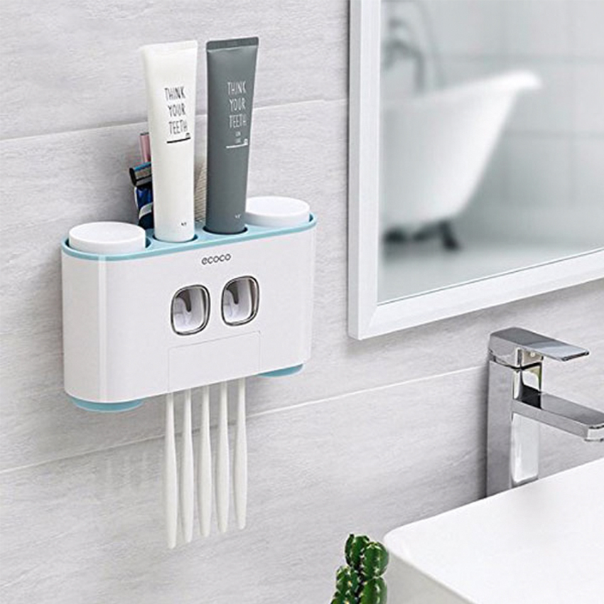 [HCM]Bộ nhả kem đánh răng cao cấp Ecoco