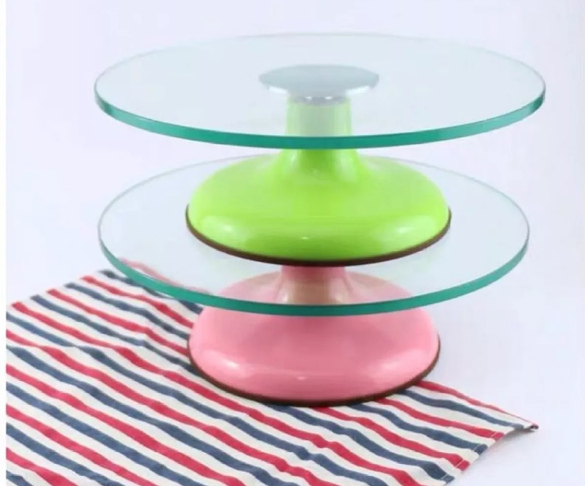 Bàn xoay bánh kem mặt kính 30cm
