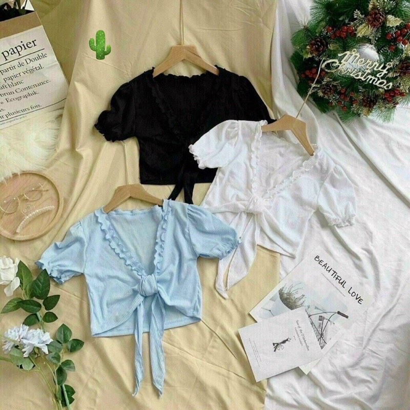 ÁO CROPTOP CỘT XINH ĐẸP A3