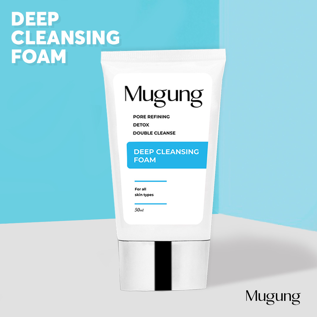 [HCM][Mugung Korea Nước Tẩy TrangSữa Rửa MặtSerum mụn] Bộ 3 Láng sạch Mụn-thâm 7 ngày hiệu quả