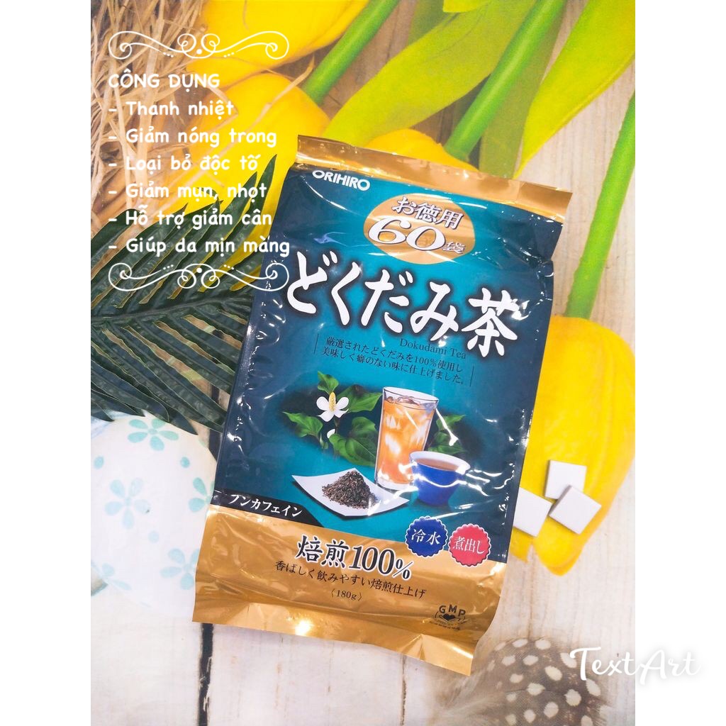 [HCM]TRÀ DIẾP CÁ THẢI ĐỘC ORIHIRO