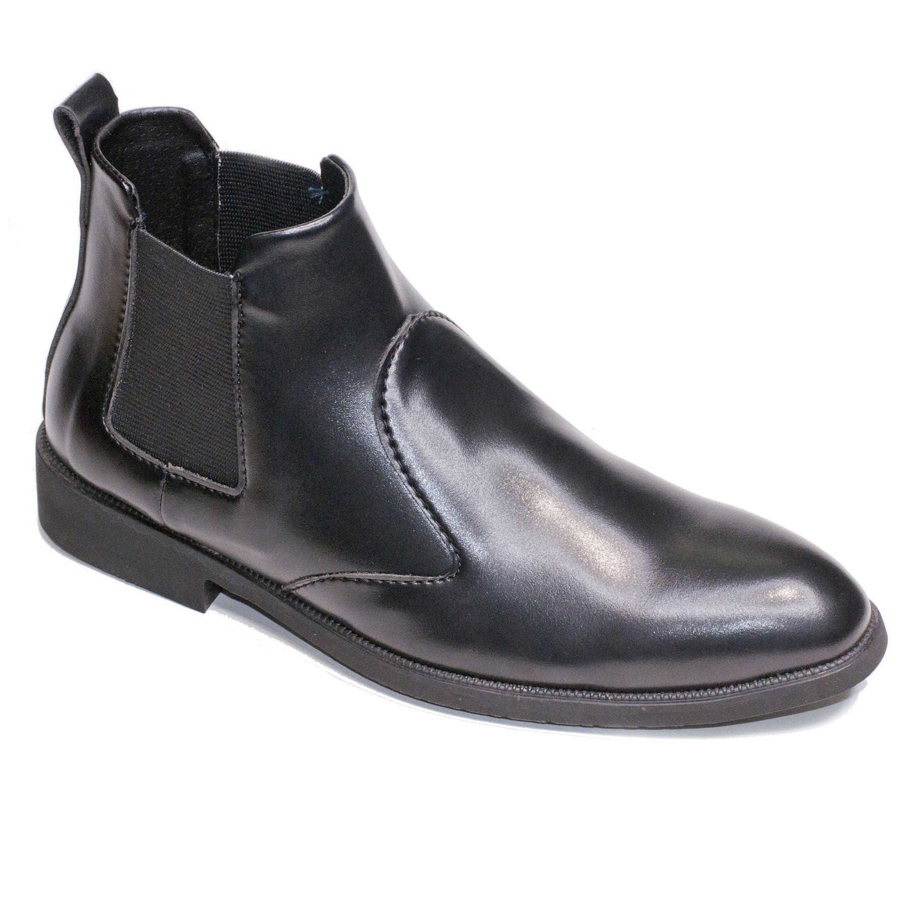 Giày Chelsea boot cổ chun da Nhám ver 2.0-CB520(GM)-Nhám