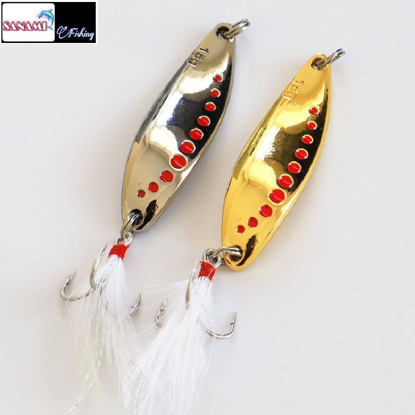 Mồi thìa lượn Spoon, chuyên câu cá suối, cá mương, câu lure, mồi giả câu lure - SANAMI FISHING