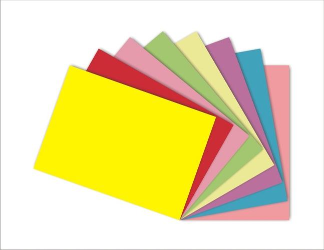 Bìa giấy màu A4 ĐL - 100 tờ