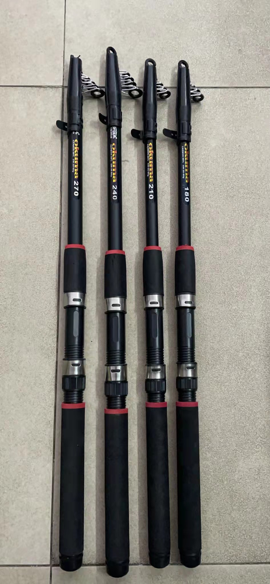CẦN CÂU MÁY RÚT OKUMA