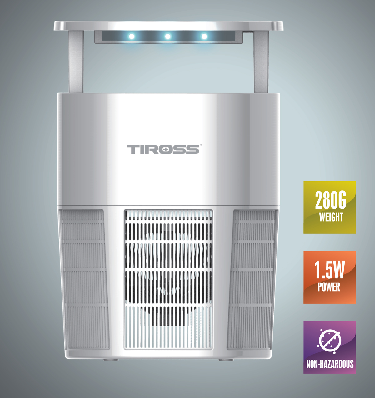 Đèn bắt muỗi Tiross TS8811, Máy bắt muỗi thông minh