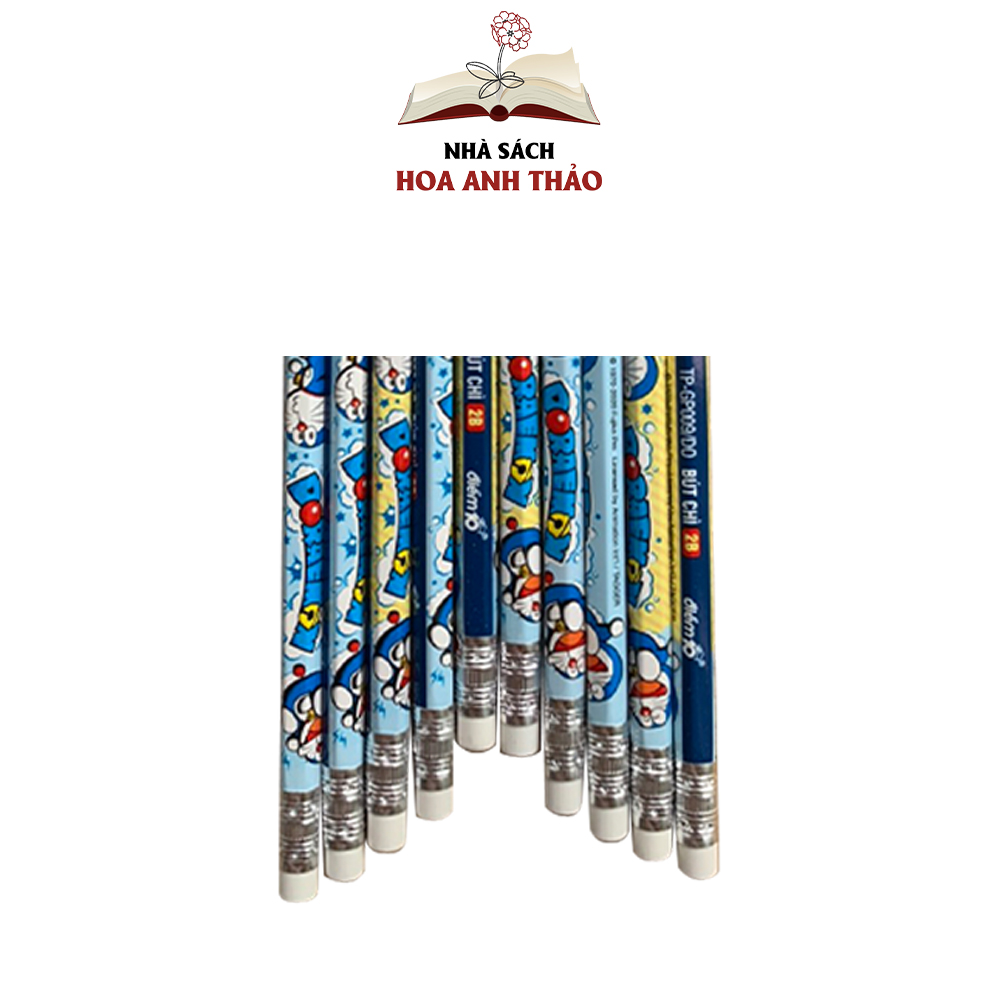 Bút chì gỗ 2B Doremon TP-GP009 cho học sinh sinh viên