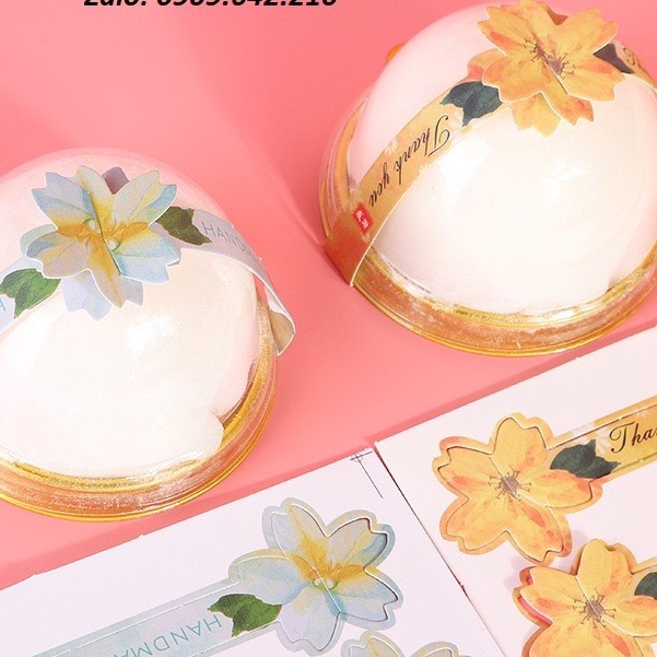 Tem dán hộp bánh trung thu_size : 10*3cm (25tem/5 Tờ)