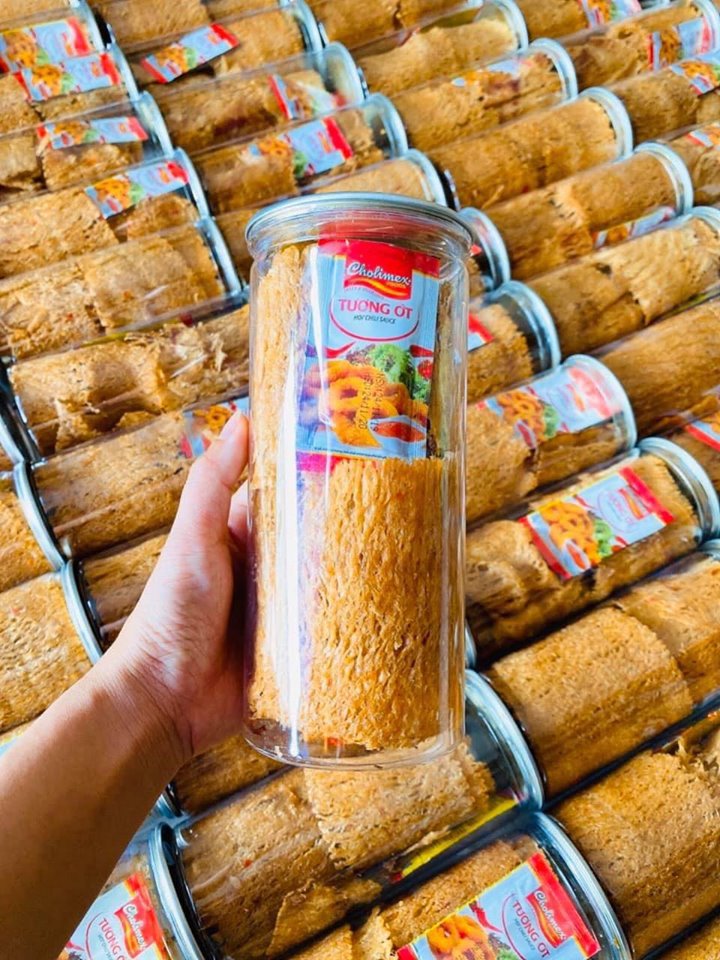 [HCM]KHÔ MỰC CÁN MỎNG TẨM VỊ - 200G