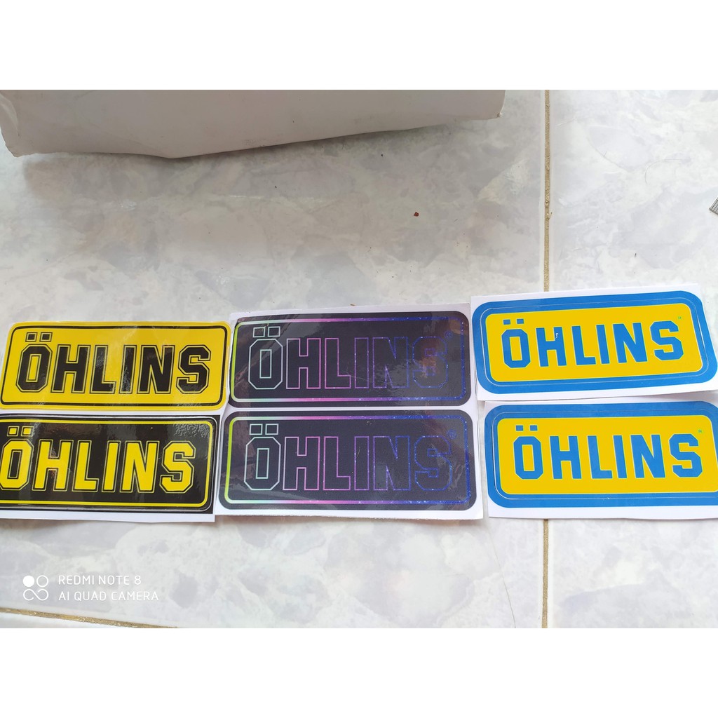 Combo 1 tem sticker tem ohline giá rẻ dán xe giá rẻ