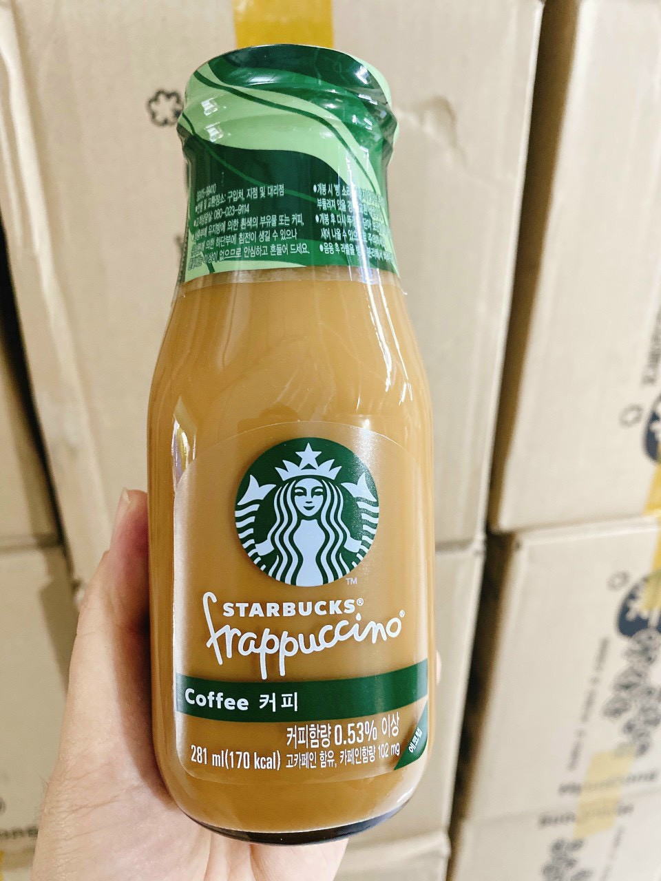 [ 4 VỊ NGON ] CÀ PHÊ STARBUCKS FRAPPUCCINO HÀN QUỐC CHAI 281ML