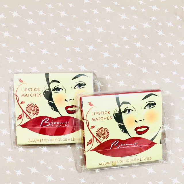 Bộ Son Thỏi Hộp Que Diêm 5 Cây - Mẫu mới