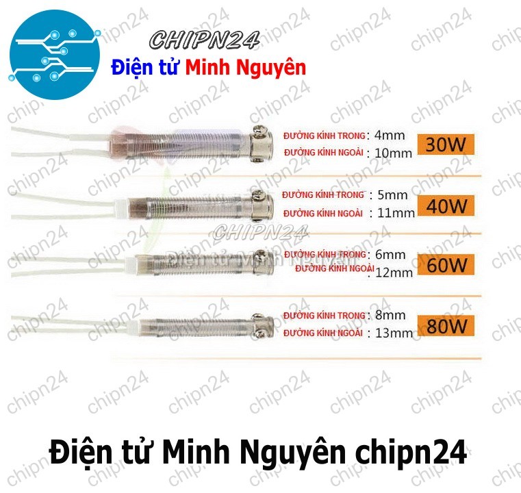 [1 cái] (XD) Ruột Mỏ Hàn Nung 40W GJ (Hàng Tốt)
