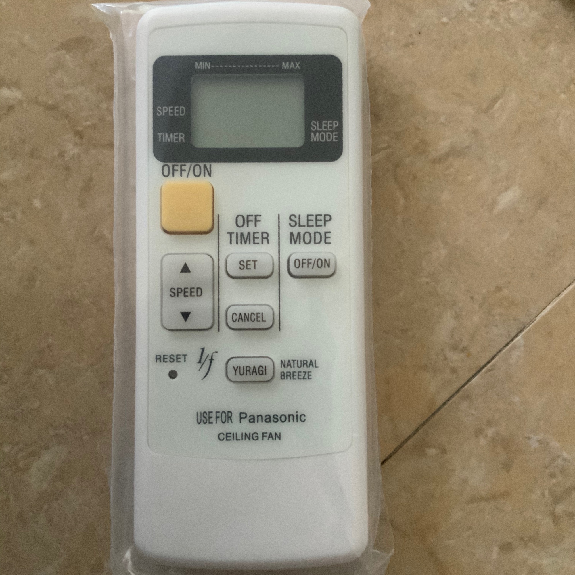 Điều khiển quạt trần Panasonic (5 cánh)
