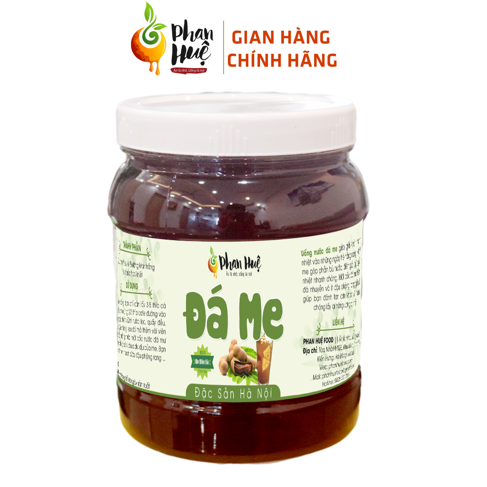 Đá me Phan Huệ. Vị chua ngọt. Dùng pha chế me đá giải khát, sốt me, dùng trong nấu ăn xào, ướp sốt me