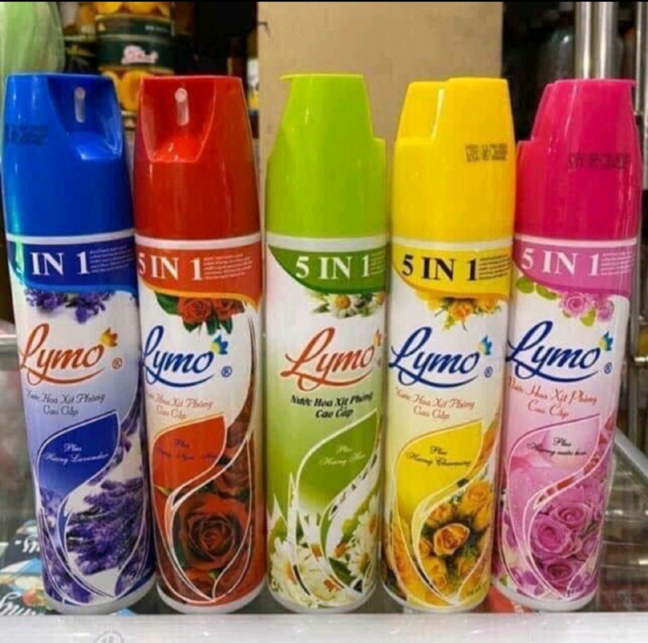 Xịt phòng Lymo 350ml Cao Cấp Làm Thơm Phòng