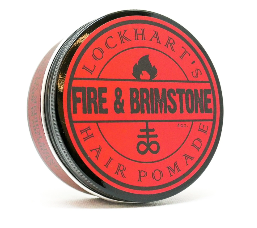 Lockhart's Fire & Brimstone Heavy Hold Pomade