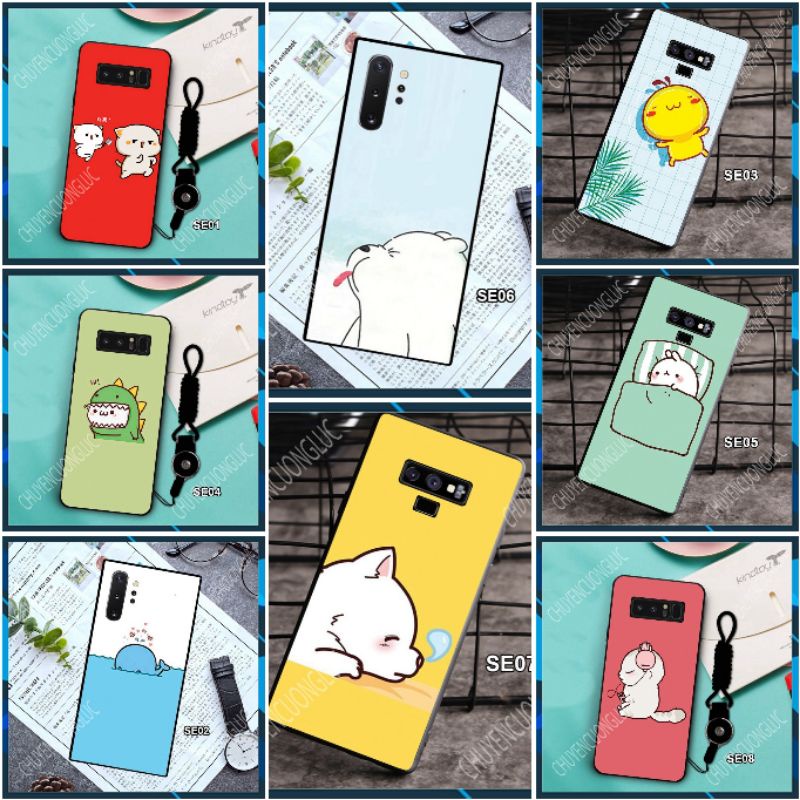 Ốp lưng samsung note 8 - note 9 - note 10 - note 10 plus siêu dễ thương se01