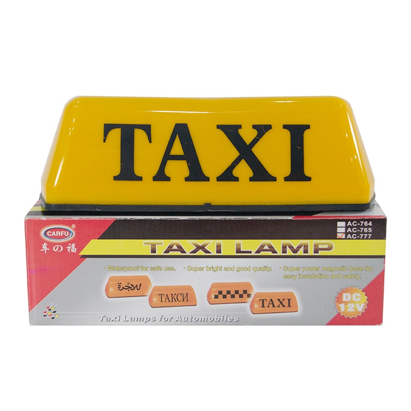 Mào TAXI có đèn, đế nam châm