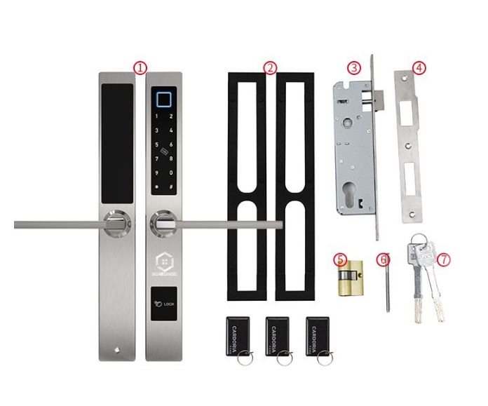 [HCM]Khóa vân tay Smart Lockdoor Homesheel L3