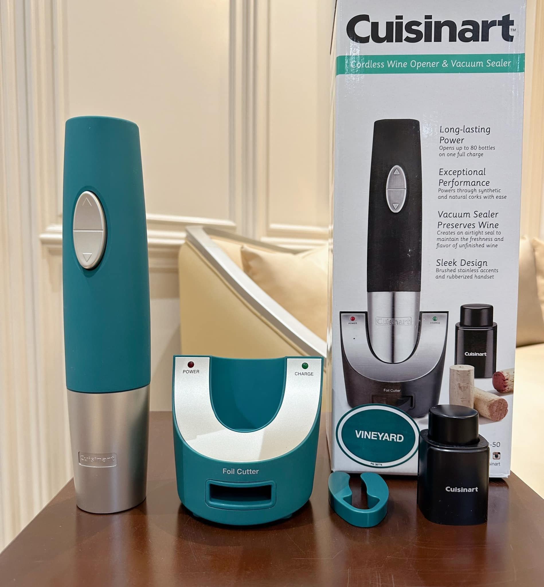 Mở rượu vang tự động Cuisinart - HANGDUC88