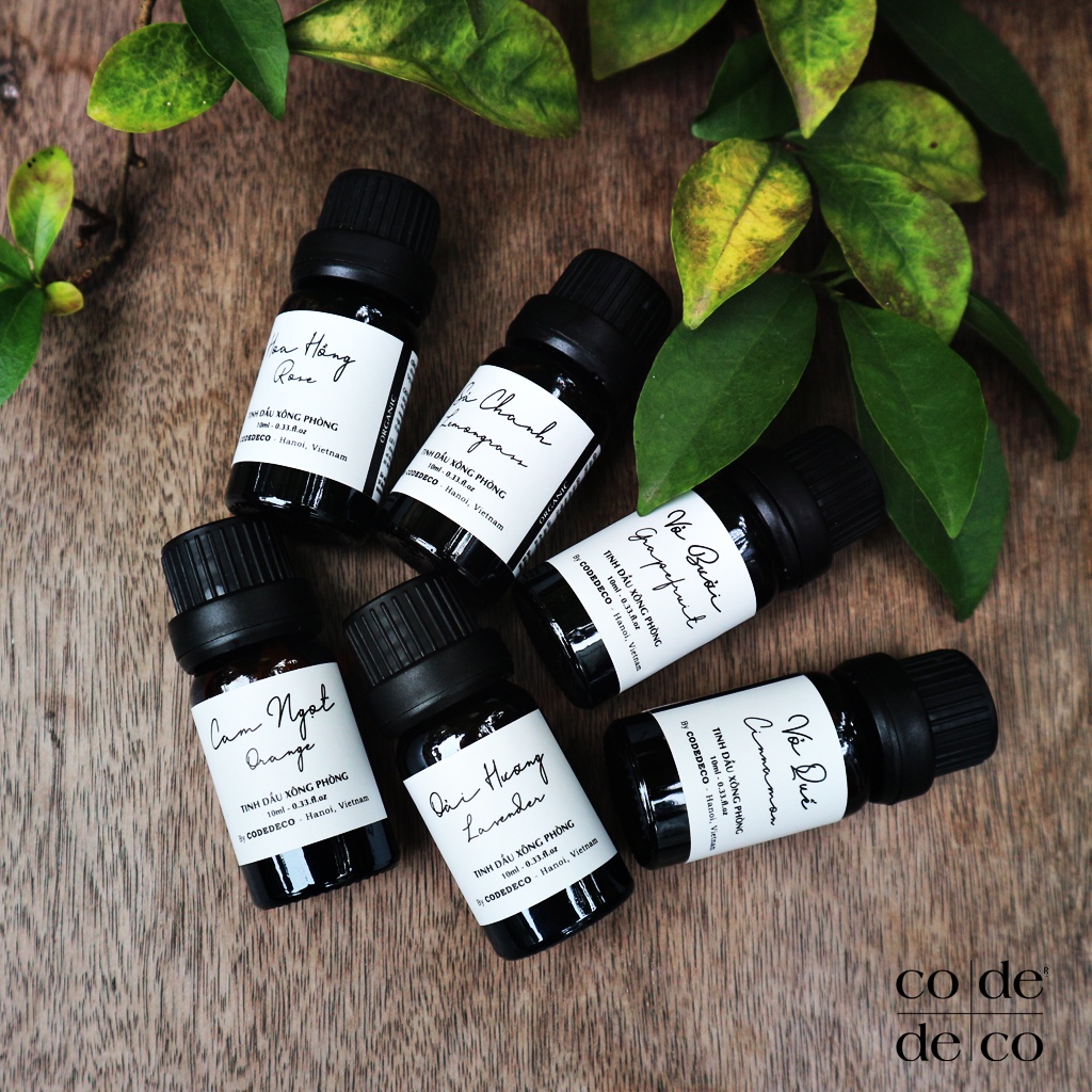 Tinh Dầu Khuếch Tán Code Deco Vỏ Bưởi 10ml
