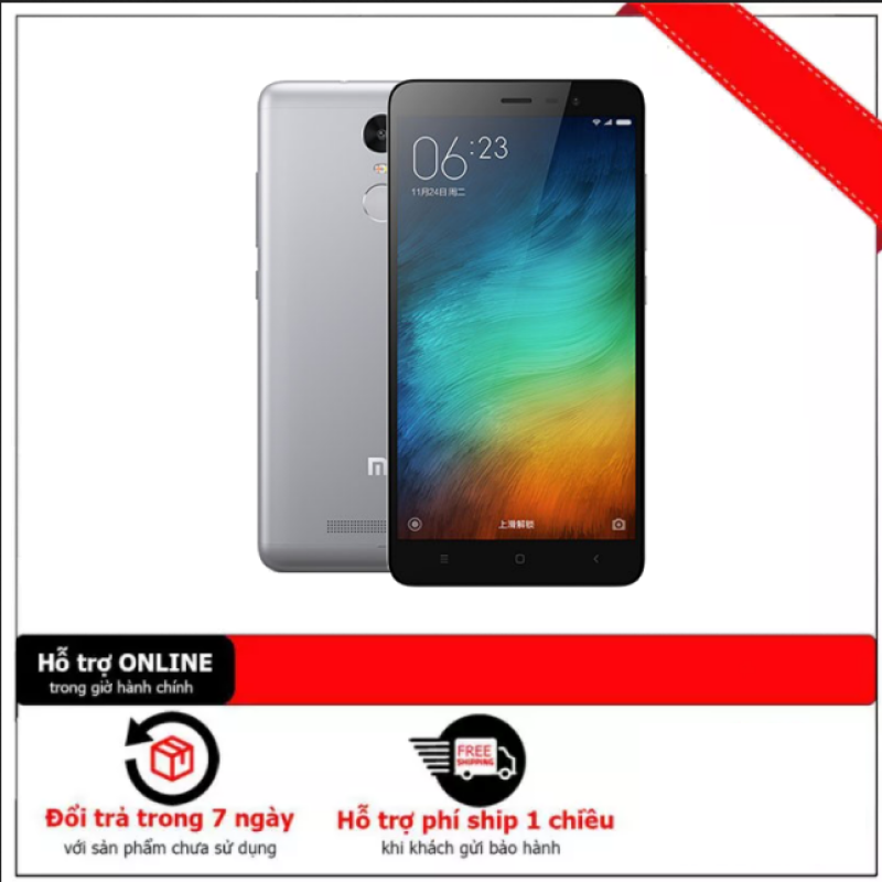 Điện Thoại Cảm Ứng Smartphone Xiaomi Redmi Note 3 (3GB/32GB) - Có tiếng việt - 2 Sim ( 1 Nano SIM & 1 Micro SIM, Hỗ trợ 4G )