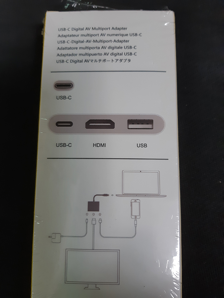 Cáp Chuyển Đổi Từ USB-C Sang USB 3.0/HDMI-Type C