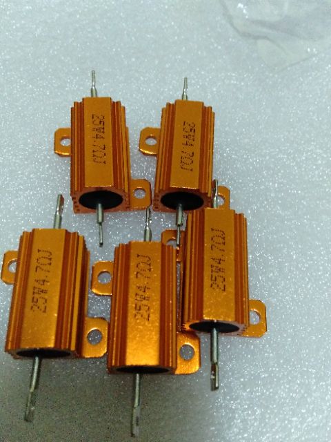 Điện Trở Nhôm 4.7Om 25W Combo2