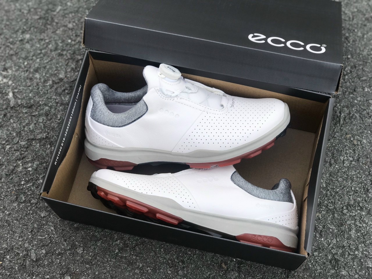 Giày golf nam CORE 100803-56564 màu Trắng | ECCO