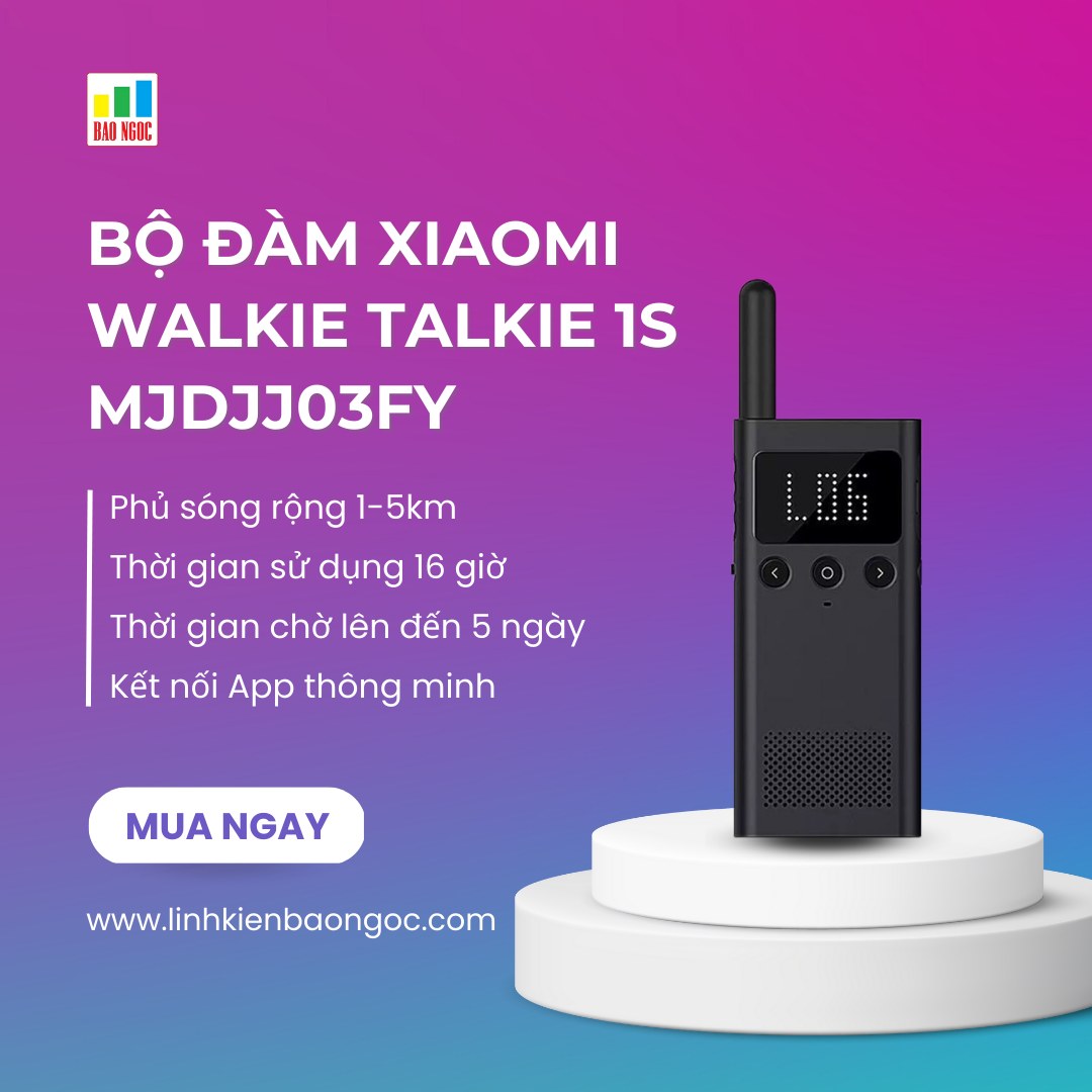 Bộ đàm Walkie Talkie 1S