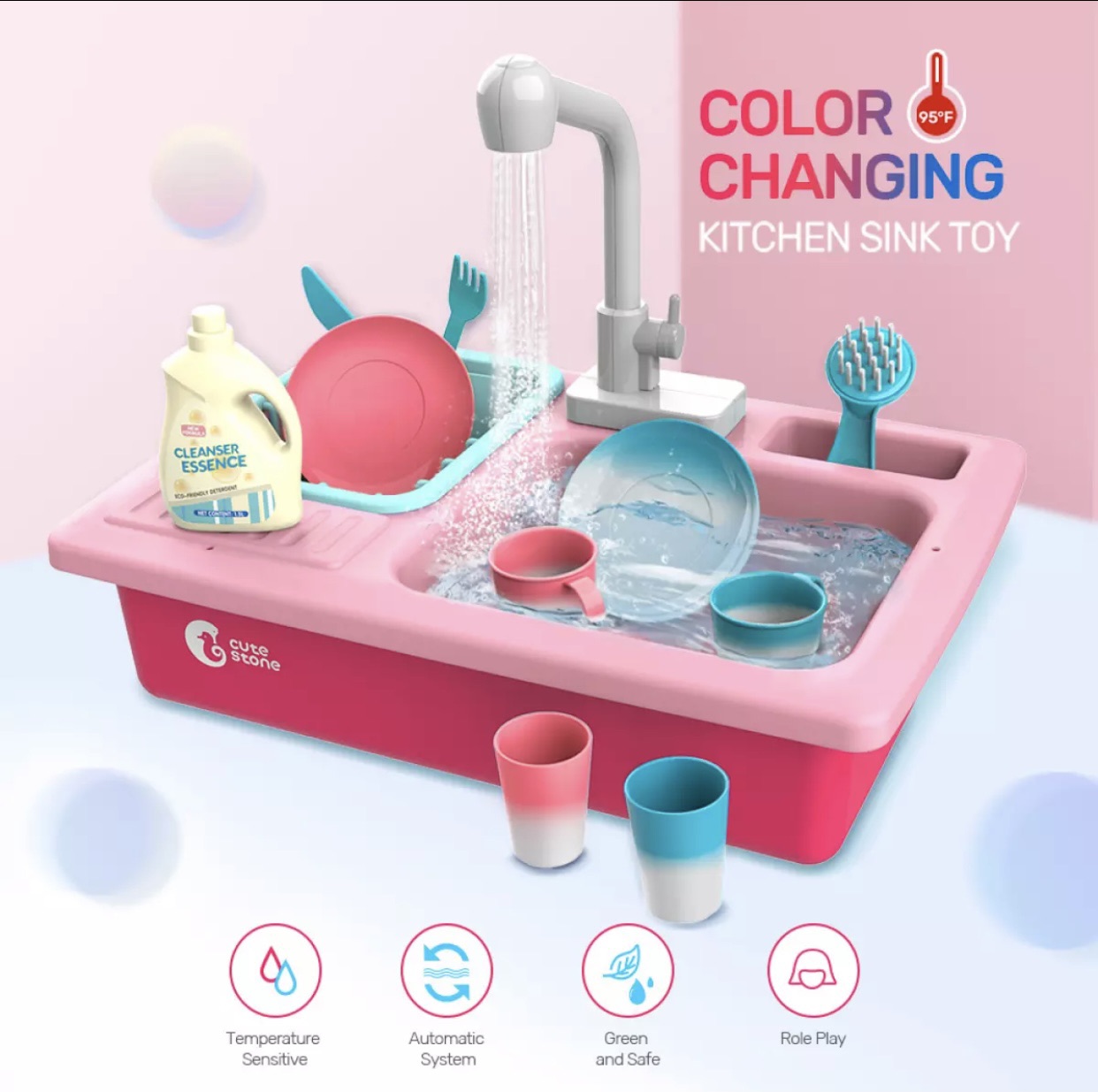 Đồ chơi bồn rửa chén cho bé
