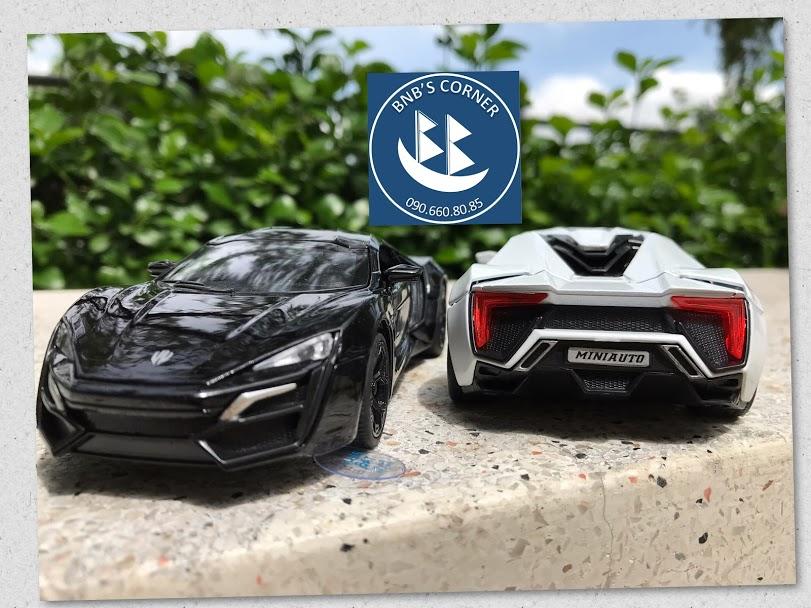 [BNB's Corner] Xe mô hình 1:32 Lykan Hypersport hãng Mini Auto