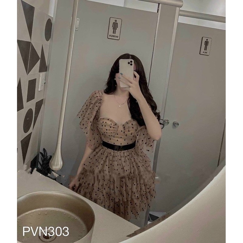 [HCM]Đầm Bi Tầng #Bigsize 60KG Đến 90KG
