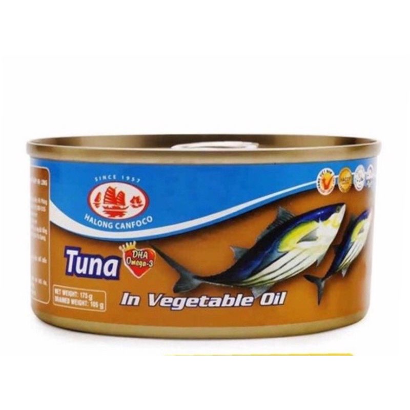 Cá ngừ ngâm dầu hạ long 175g