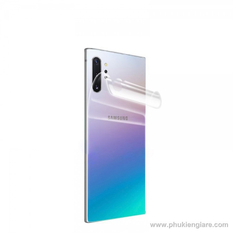 Miếng Dán PPF Chống Vân Tay Mặt Sau Cho Samsung Galaxy Note 10, Dán Mặt Lưng Galaxy Note 10