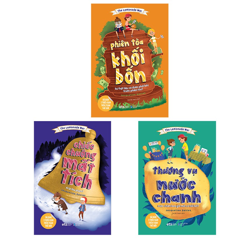 Sách (Combo 3 Cuốn): Thương Vụ Nước Chanh