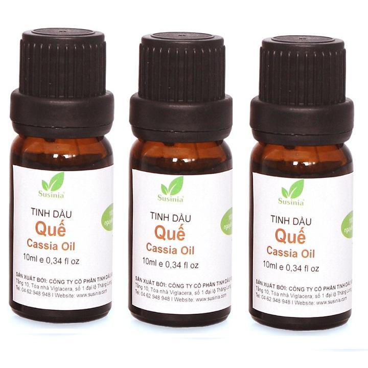 COMBO 3 Lọ Tinh dầu Quế cao cấp 100% thiên nhiên