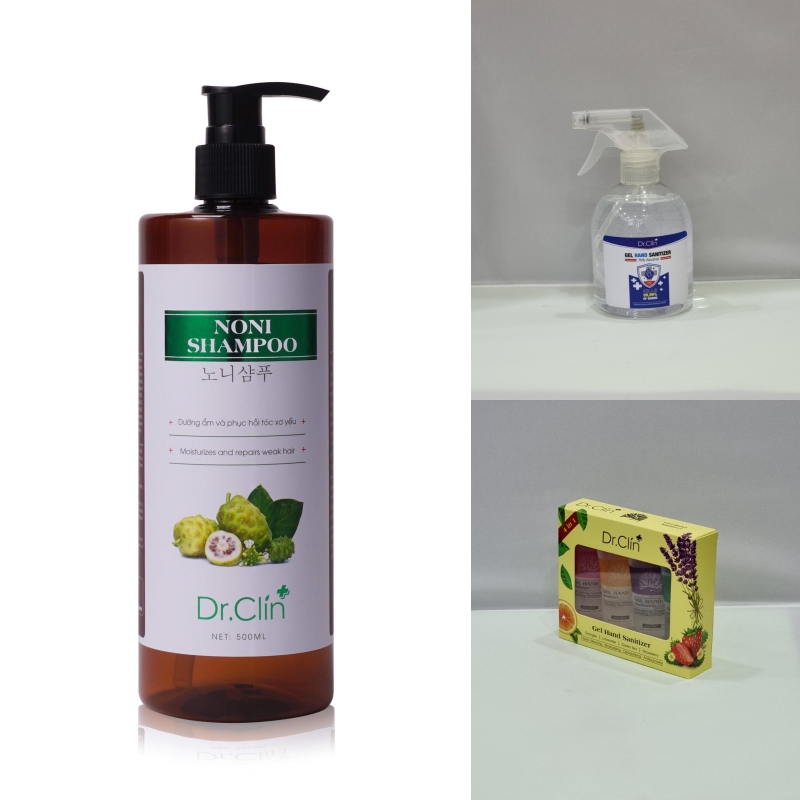 [HCM]Dầu Gội Tinh Chất Trái Nhàu Noni Shampoo 노니샴푸 (3 in 1)
