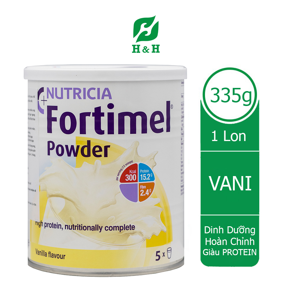 HCMSữa bột FORTIMEL POWDER VANILLA Dinh dưỡng hoàn chỉnh giàu protein -