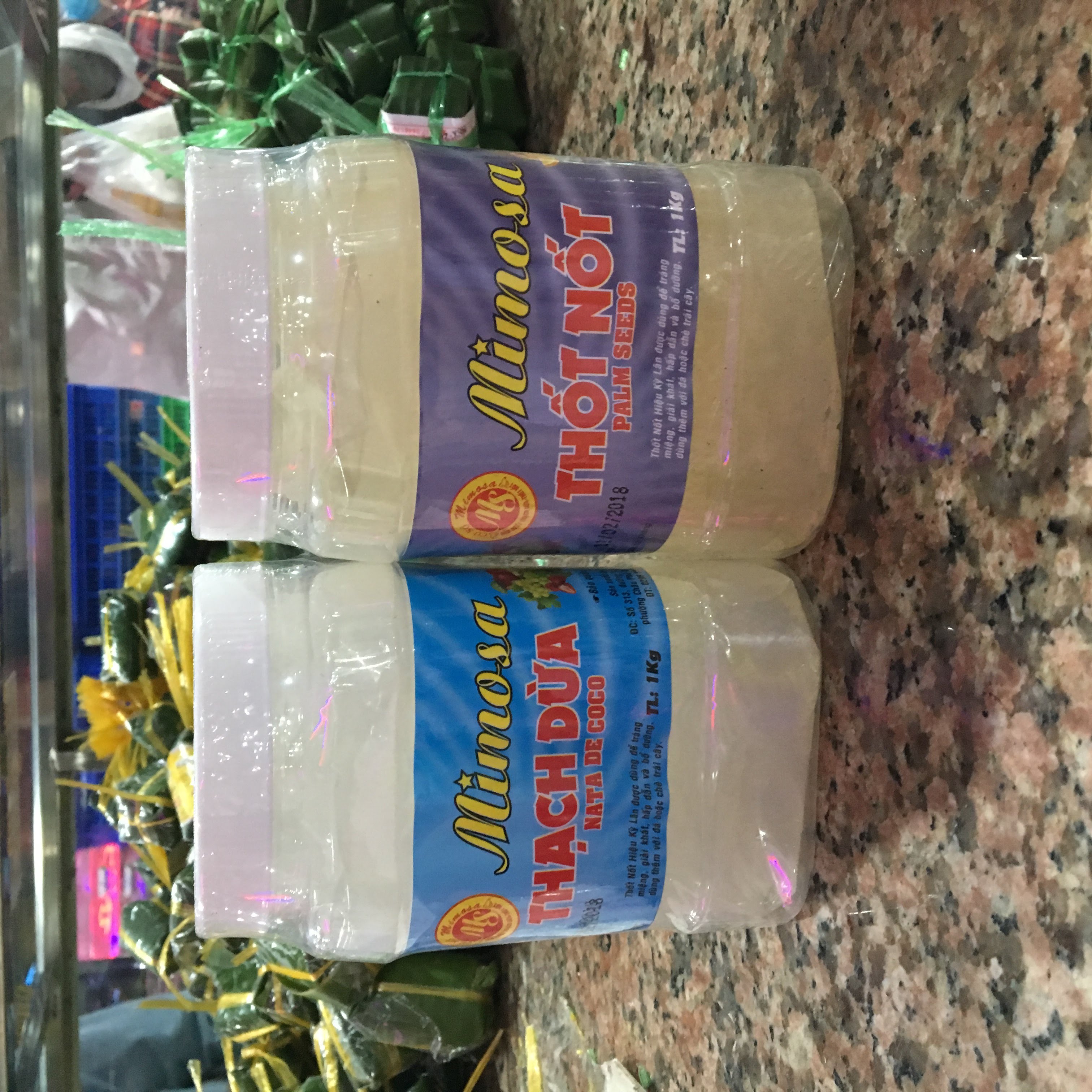 Trái thốt nốt trọng lượng 1kg/hủ
