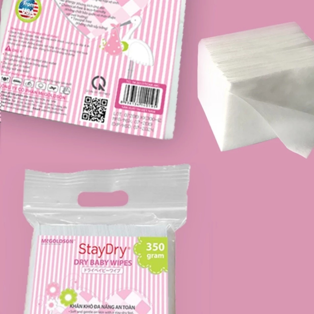 Khăn khô đa năng staydry Mcgoldson 350g