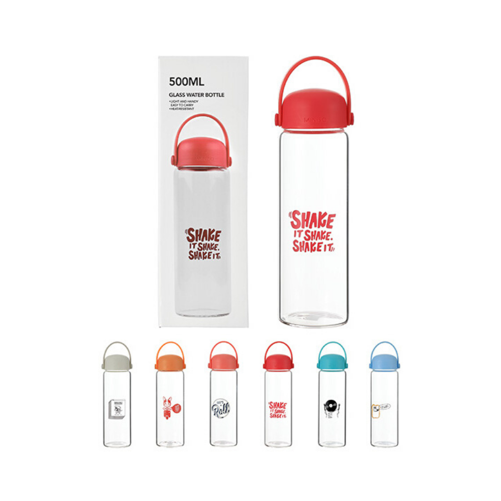 Bình nước Miniso Shake It 500ml