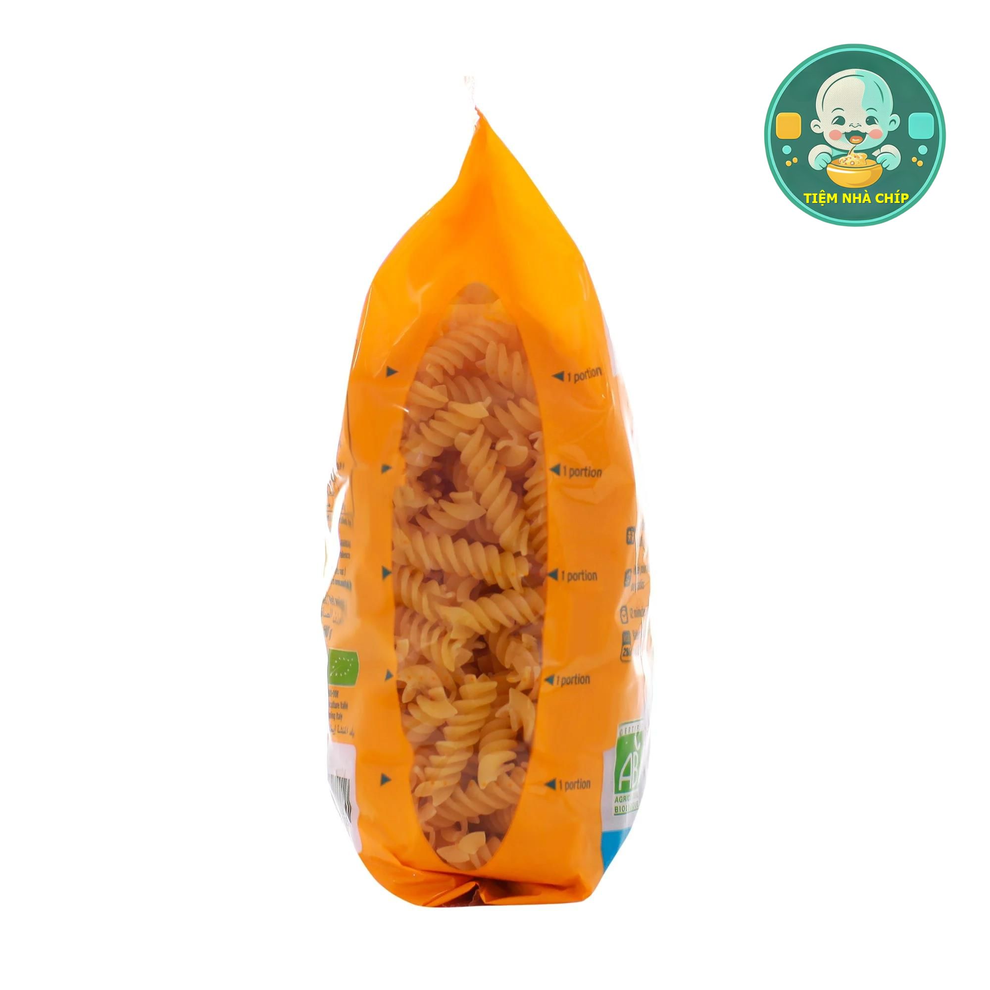 Mì xoắn trắng hữu cơ Markal 500g