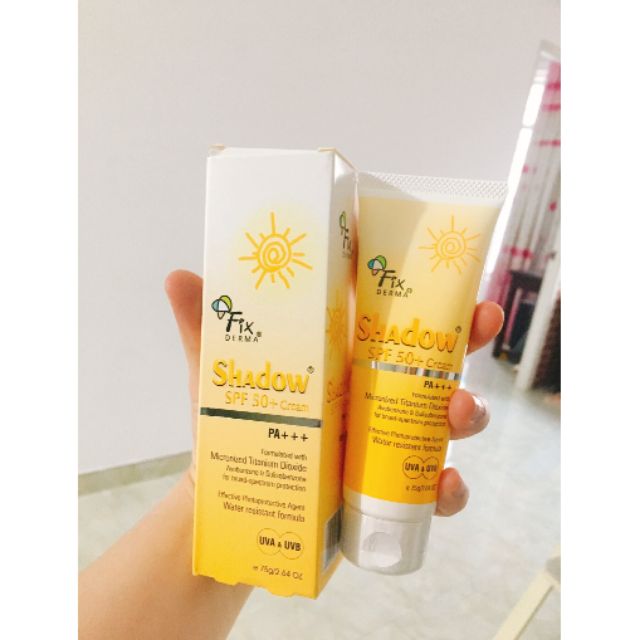 Kem chống nắng FIXDERMA SHADOW SPF 50+ Cream [Hàng chính hãng]