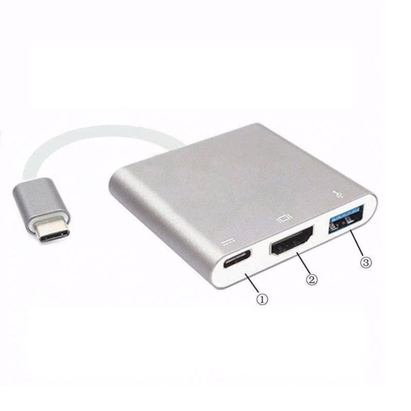 High Quality Type-C to USB 3.0 HDMI Adapter Cable