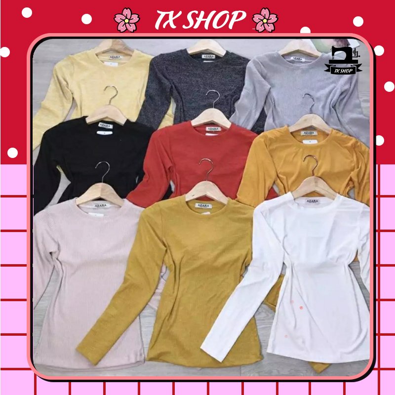 Combo 3 áo thun body tay dài ( được chọn màu)