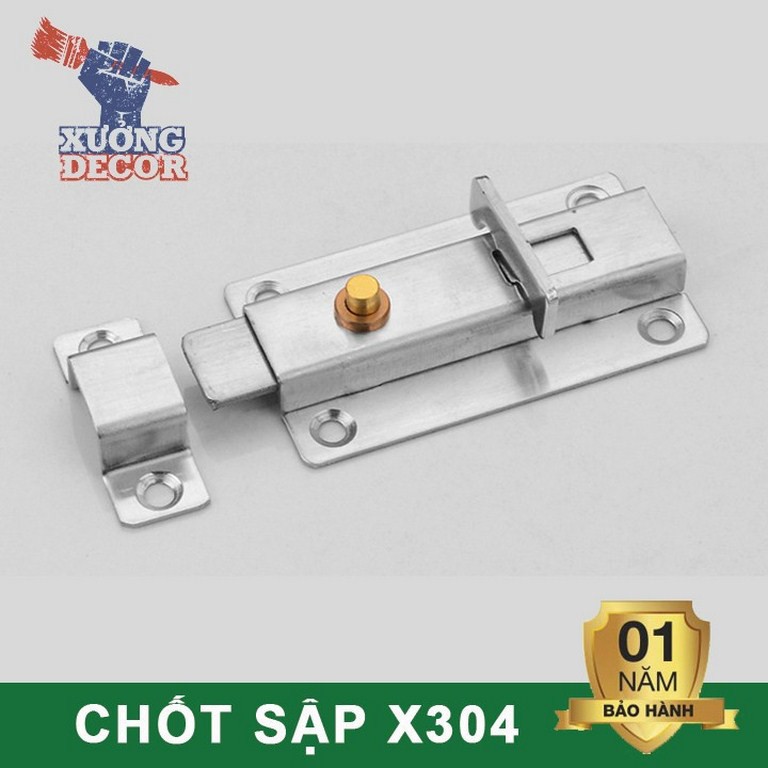 Chốt cửa inox 304 cao cấp