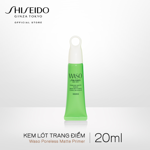 Kem lót trang điểm Shiseido WASO Poreless Matte Primer 20ml
